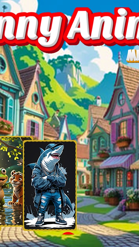 Funny Animals Memory Game