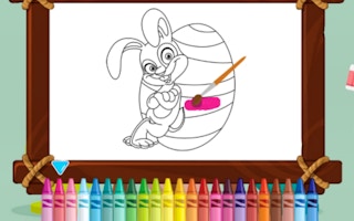 Funny Bunnies Coloring game cover