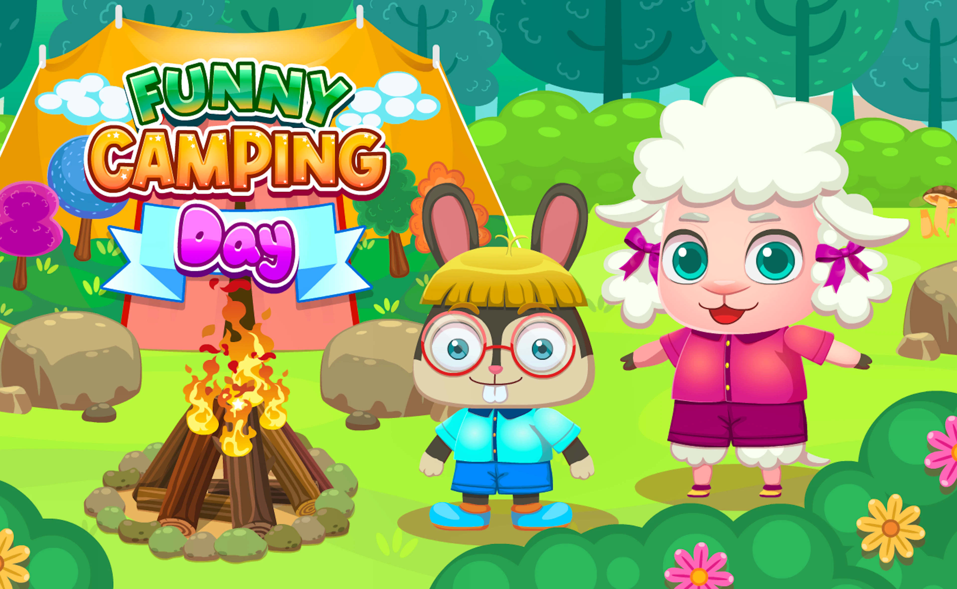Funny Camping Day