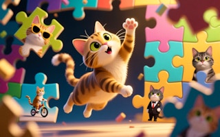 Funny Cats Puzzle