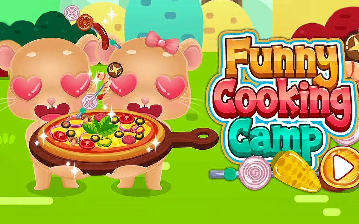 Play Funny Cooking Camp — free online Kids game