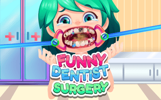 Funny Dentist Surgery game cover