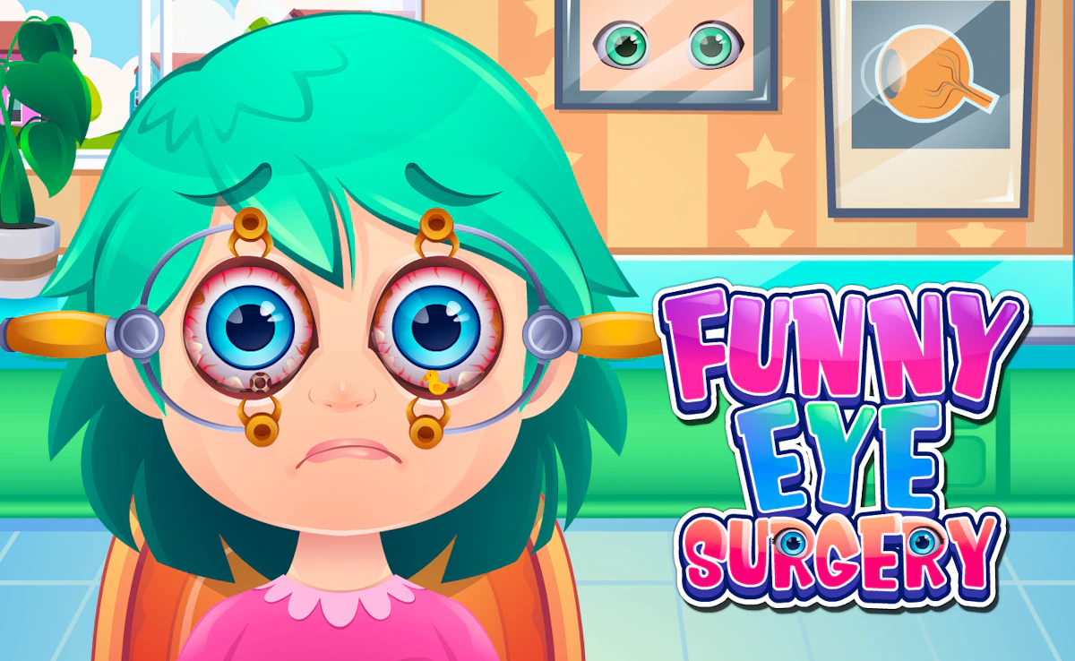 Play Funny Eye Surgery — free online Kids game