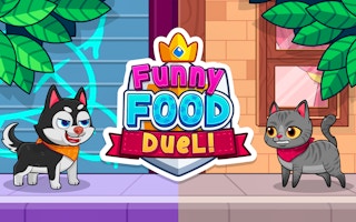 Funny Food Duel game cover