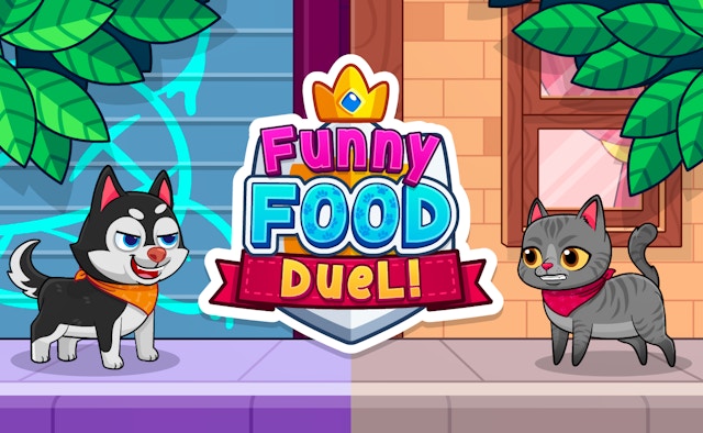 Funny Food Duel game cover
