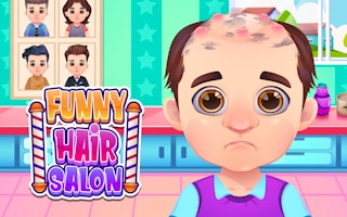 Funny Hair Salon game cover