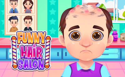 Funny Hair Salon cover art