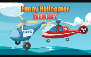 Funny Helicopter Memory game cover