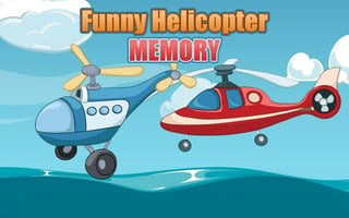 Funny Helicopter Memory game cover