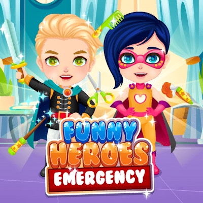 Funny Heroes Emergency By Gamepix