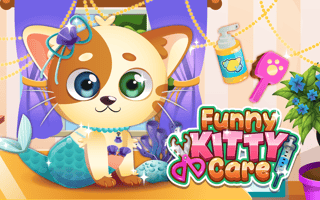 Funny Kitty Care game cover