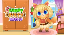 Funny Kitty Dressup
