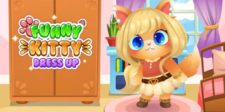 Funny Kitty Dressup thumbnail