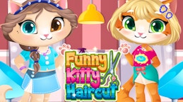 搞笑猫咪理发店 (Funny Kitty Haircut)