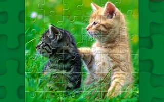 Funny Kitty Puzzle game cover