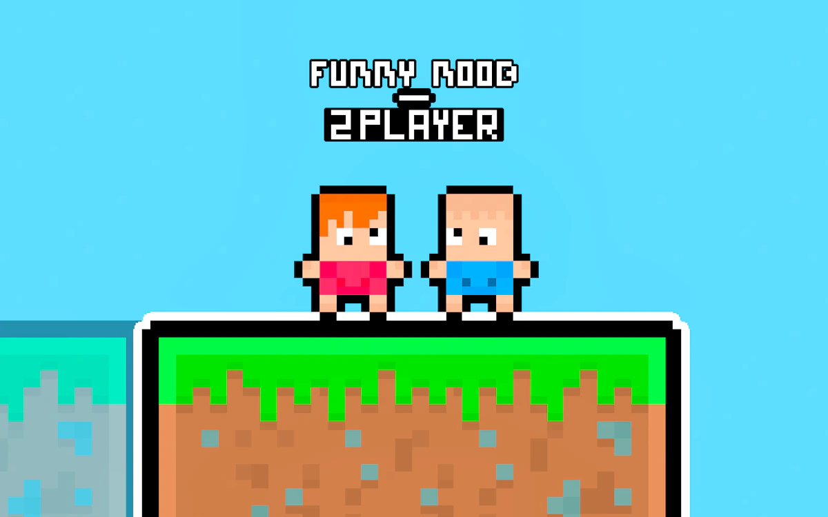 Play Funny Noob - 2 Player — free online Two Player game