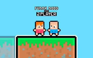 Funny Noob - 2 Player game cover