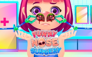 Funny Nose Surgery game cover