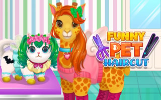 Juega gratis a Funny Pet Haircut