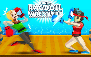 Funny Ragdoll Wrestlers game cover