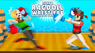 Funny Ragdoll Wrestlers game cover