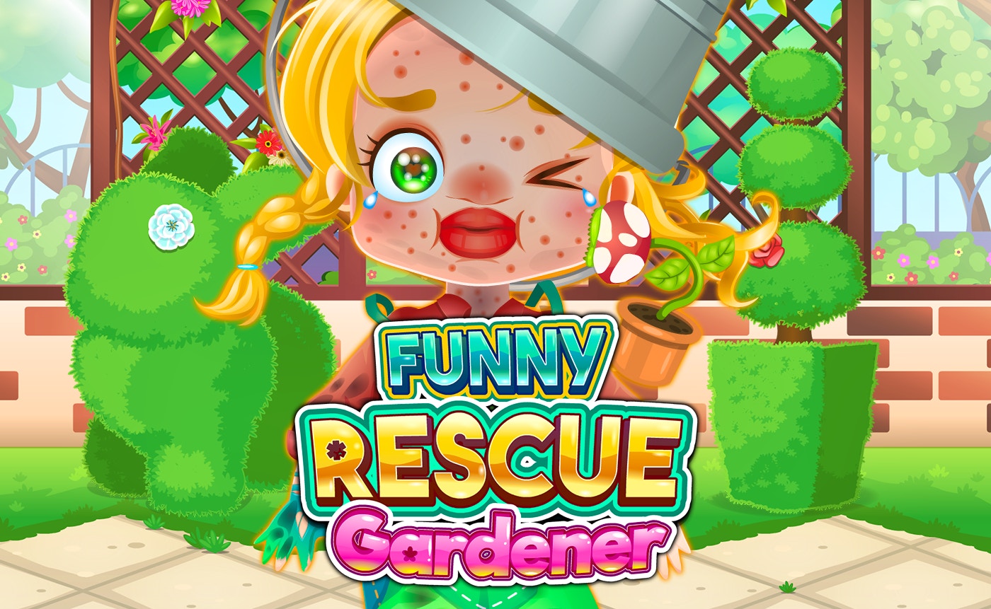 Funny Rescue Gardener