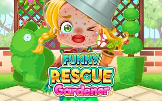 Funny Rescue Gardener