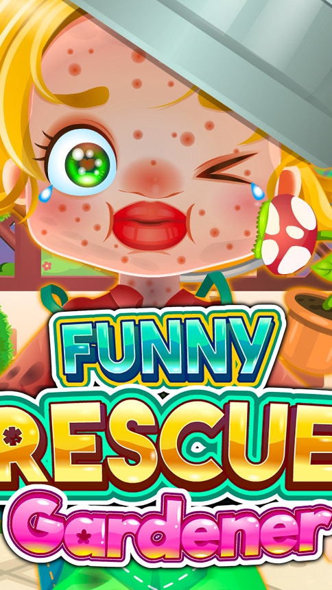Funny Rescue Gardener
