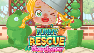 Funny Rescue Gardener game cover