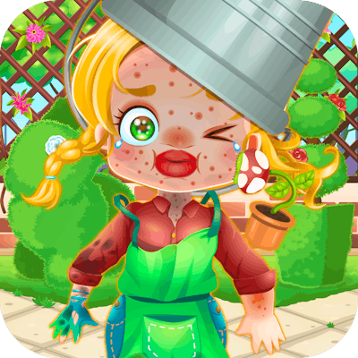 Funny Rescue Gardener By Gamepix