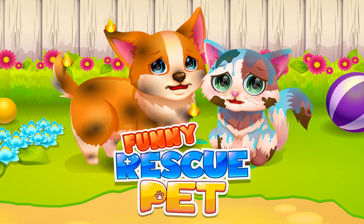 Play Funny Rescue Pet — free online Kids game