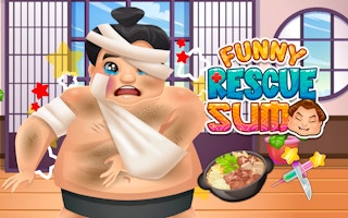 Funny Rescue Sumo game cover