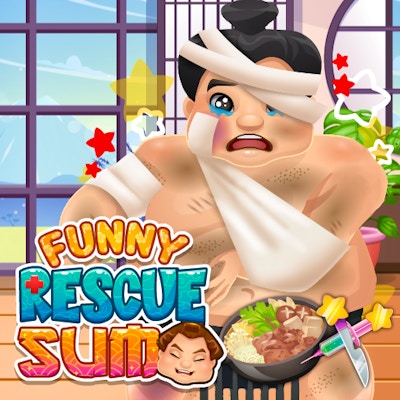 Funny Rescue Sumo By Gamepix
