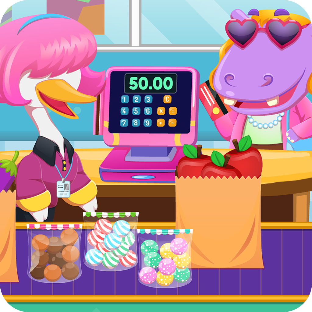 Funny Shopping Supermarket - Click Jogos