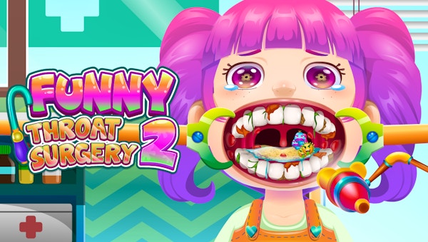 Funny Throat Surgery 2 🕹️ Play Now on GamePix