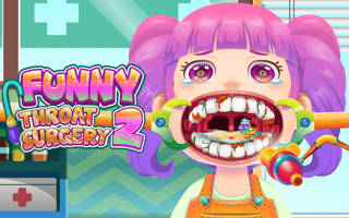 Funny Throat Surgery 2 game cover
