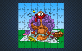 Funny Turkey Jigsaw game cover