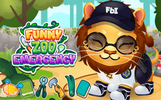 Funny Zoo Emergency game cover