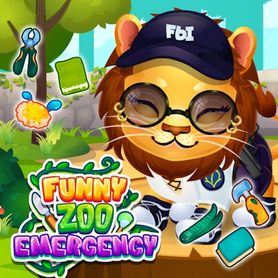 Funny Zoo Emergency By Gamepix