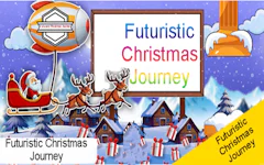 Futuristic Christmas Journey