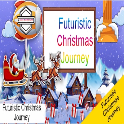 Futuristic Christmas Journey By Gamepix