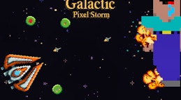 Galactic Pixel Storm