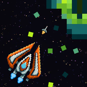 Galactic Pixel Storm Thumbnail