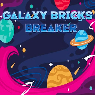Galaxy Bricks Breaker By Gamepix