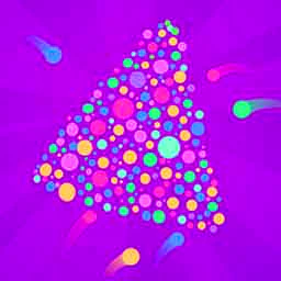 Galaxy Particles Calm