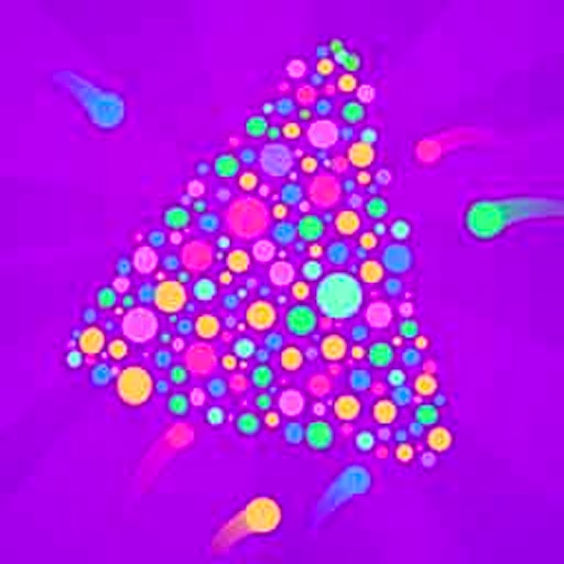 Galaxy Particles Calm