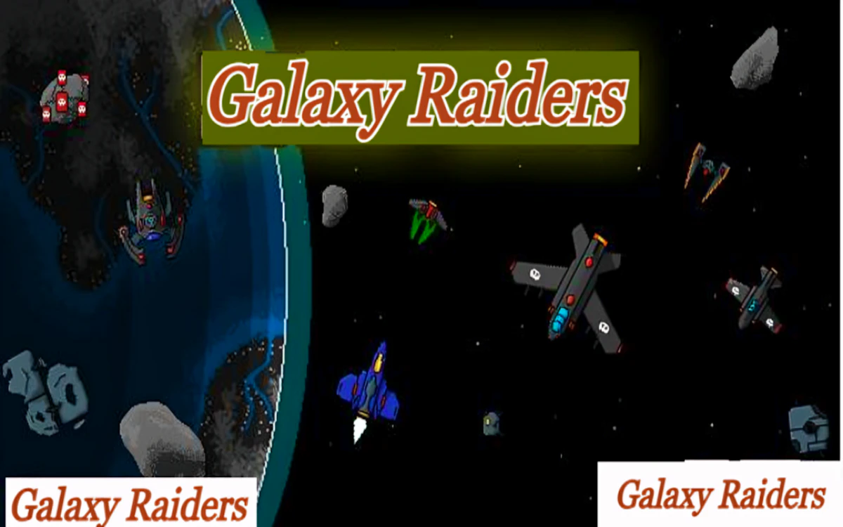 Play Galaxy Raiders — free online Arcade game