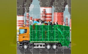 Garbage Trucks Jigsaw