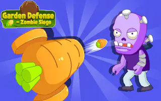 Bahçe Savunması Zombi Kuşatması