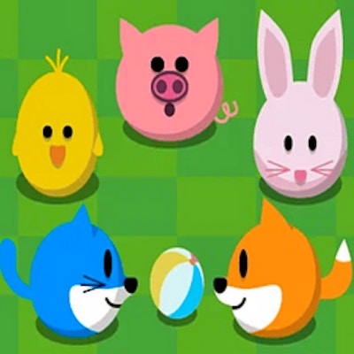 Garden Funny Animals By Gamepix